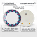 Artronauts Glass Print Mandala - Tempered Glass Mirror