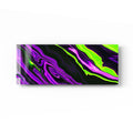 Artronauts Glass Print 92x36cm Purple & Green Neon - Panoramic