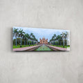 Artronauts Glass Print 92x36cm Taj Mahal - Panoramic