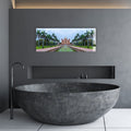 Artronauts Glass Print 92x36cm Taj Mahal - Panoramic