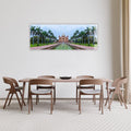 Artronauts Glass Print 92x36cm Taj Mahal - Panoramic