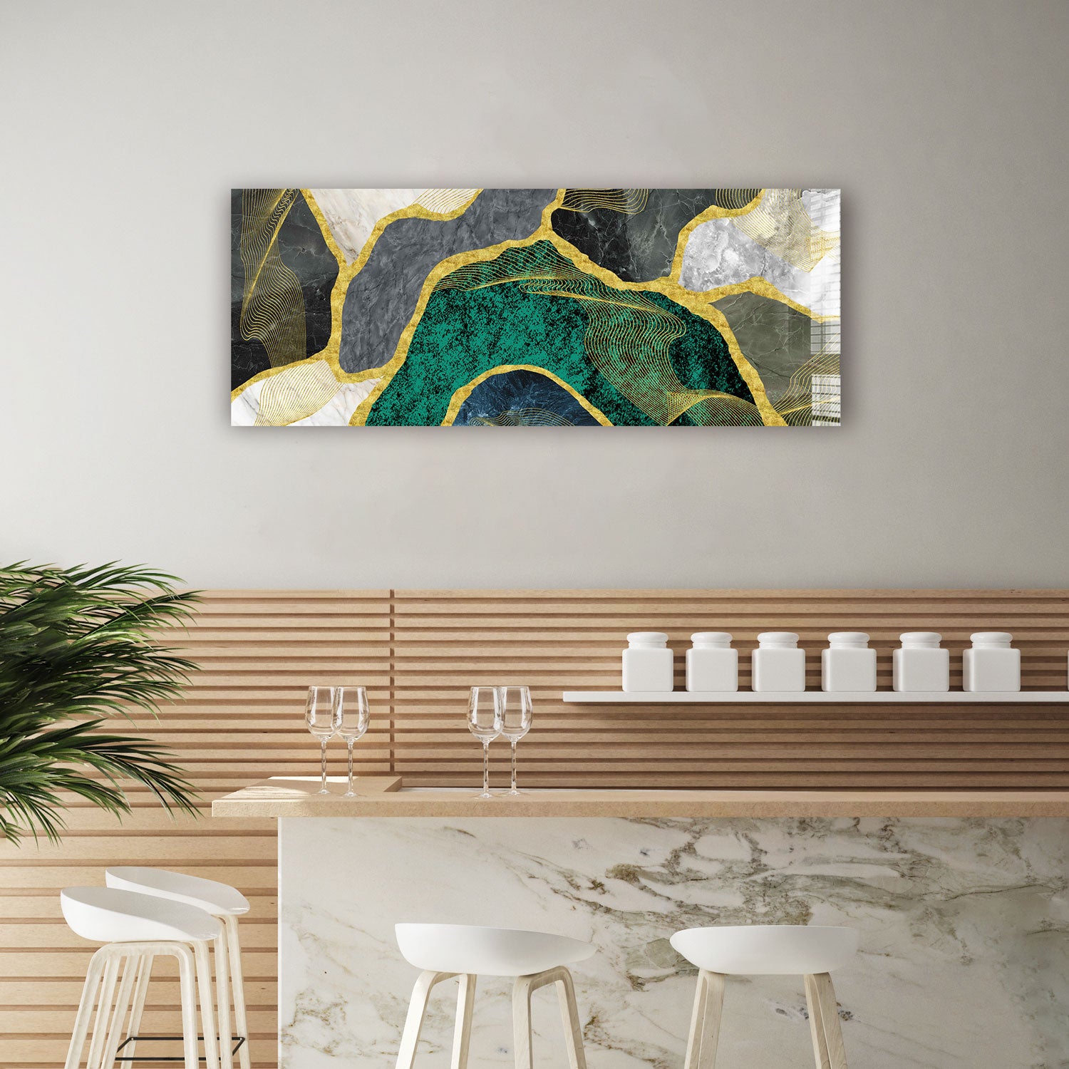 Green Marble Design - Panoramic