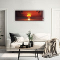 Artronauts Glass Print 92x36cm Sunset II - Panoramic