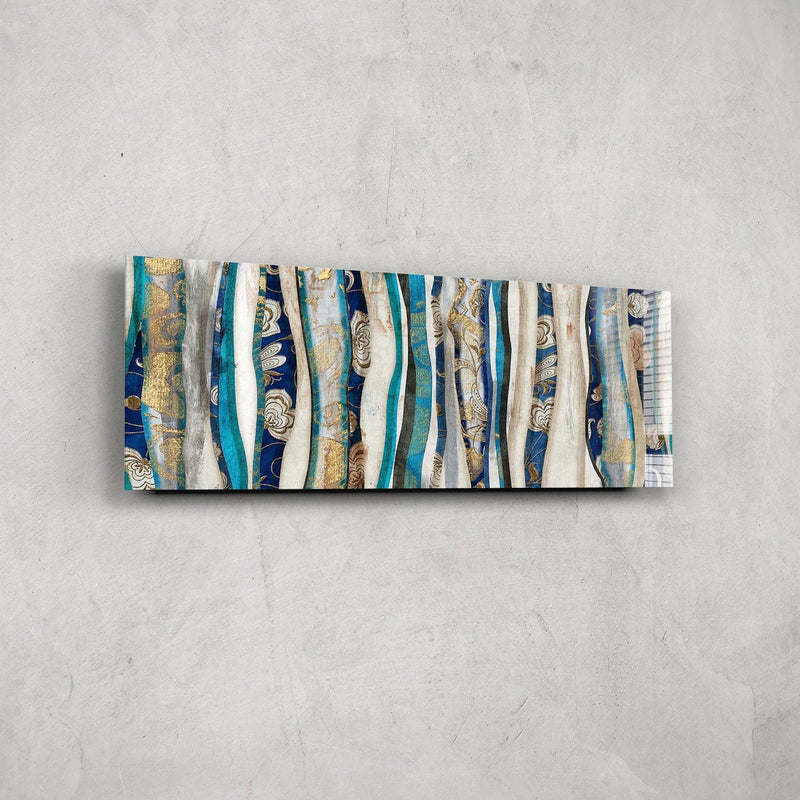 Artronauts Glass Print 92x36cm Vintage Curtain  - Panoramic