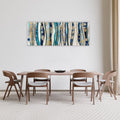 Artronauts Glass Print 92x36cm Vintage Curtain  - Panoramic