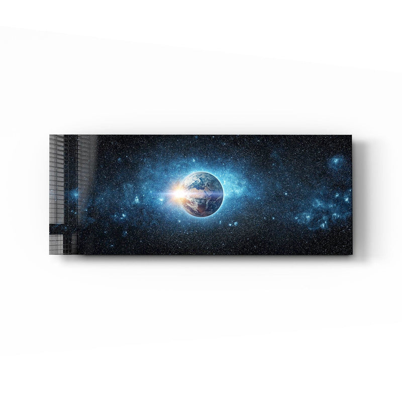 Artronauts Glass Print 92x36cm The Earth  - Panoramic