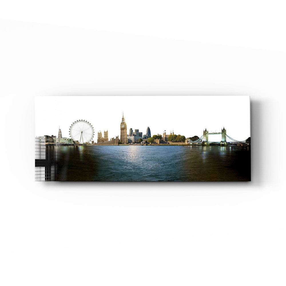 Artronauts Glass Print 92x36cm London - Panoramic