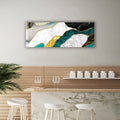 Artronauts Glass Print 92x36cm Marble Design - Panoramic