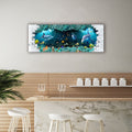 Artronauts Glass Print 92x36cm Under The Sea - Panoramic