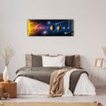 Artronauts Glass Print 92x36cm Solar System - Panoramic