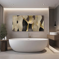 Artronauts Glass Print 92x180 cm | 36.5"x71.5" Shades of Beige