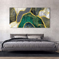 Artronauts Glass Print 92x180 cm | 36.5"x71.5" Luxury Marble