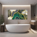 Artronauts Glass Print 92x180 cm | 36.5"x71.5" Luxury Marble