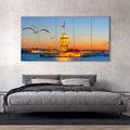 Artronauts Glass Print 92x180 cm | 36.5"x71.5" Maiden Tower