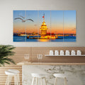 Artronauts Glass Print 92x180 cm | 36.5"x71.5" Maiden Tower