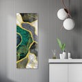 Artronauts Glass Print 92x36cm Green Marble - Panoramic