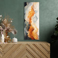 Artronauts Glass Print 92x36cm Golden Chaos - Panoramic