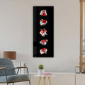 Artronauts Glass Print 92x36cm Betta Fishes - Panoramic