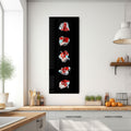 Artronauts Glass Print 92x36cm Betta Fishes - Panoramic
