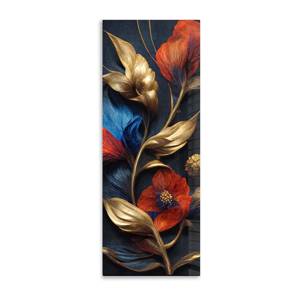 Artronauts Glass Print 92x36cm Soft Floral - Panoramic