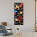 Artronauts Glass Print 92x36cm Soft Floral - Panoramic