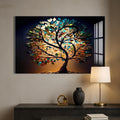 Artronauts Glass Print Roots of Light-Tree Of Life Tempered Glass Wall Art