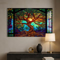 Artronauts Glass Print Eternal Canopy-Tree Of Life Tempered Glass Wall Art