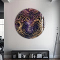 Artronauts Glass Print Enchanted Purple Forest - Tempered Glass Wall Art