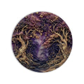 Artronauts Glass Print Enchanted Purple Forest - Tempered Glass Wall Art
