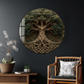 Artronauts Glass Print Celtic Knot Tree - Tempered Glass Wall Art