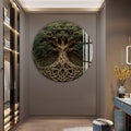 Artronauts Glass Print Celtic Knot Tree - Tempered Glass Wall Art