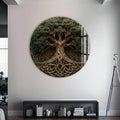 Artronauts Glass Print Celtic Knot Tree - Tempered Glass Wall Art