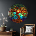 Artronauts Glass Print Tree of Radiance-Tree Of Life Glass Wall Art