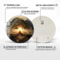 Artronauts Glass Print Earthrise Life Tree - Tempered Glass Wall Art