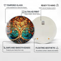 Artronauts Glass Print Autumn Stained Tree - Tempered Glass Wall Art