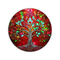 Artronauts Glass Print Ruby Blossom Tree - Tempered Glass Wall Art