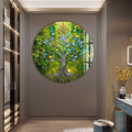 Artronauts Glass Print Emerald Life Tree - Tempered Glass Wall Art