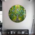 Artronauts Glass Print Emerald Life Tree - Tempered Glass Wall Art