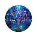 Artronauts Glass Print Sapphire Dream Tree - Tempered Glass Wall Art