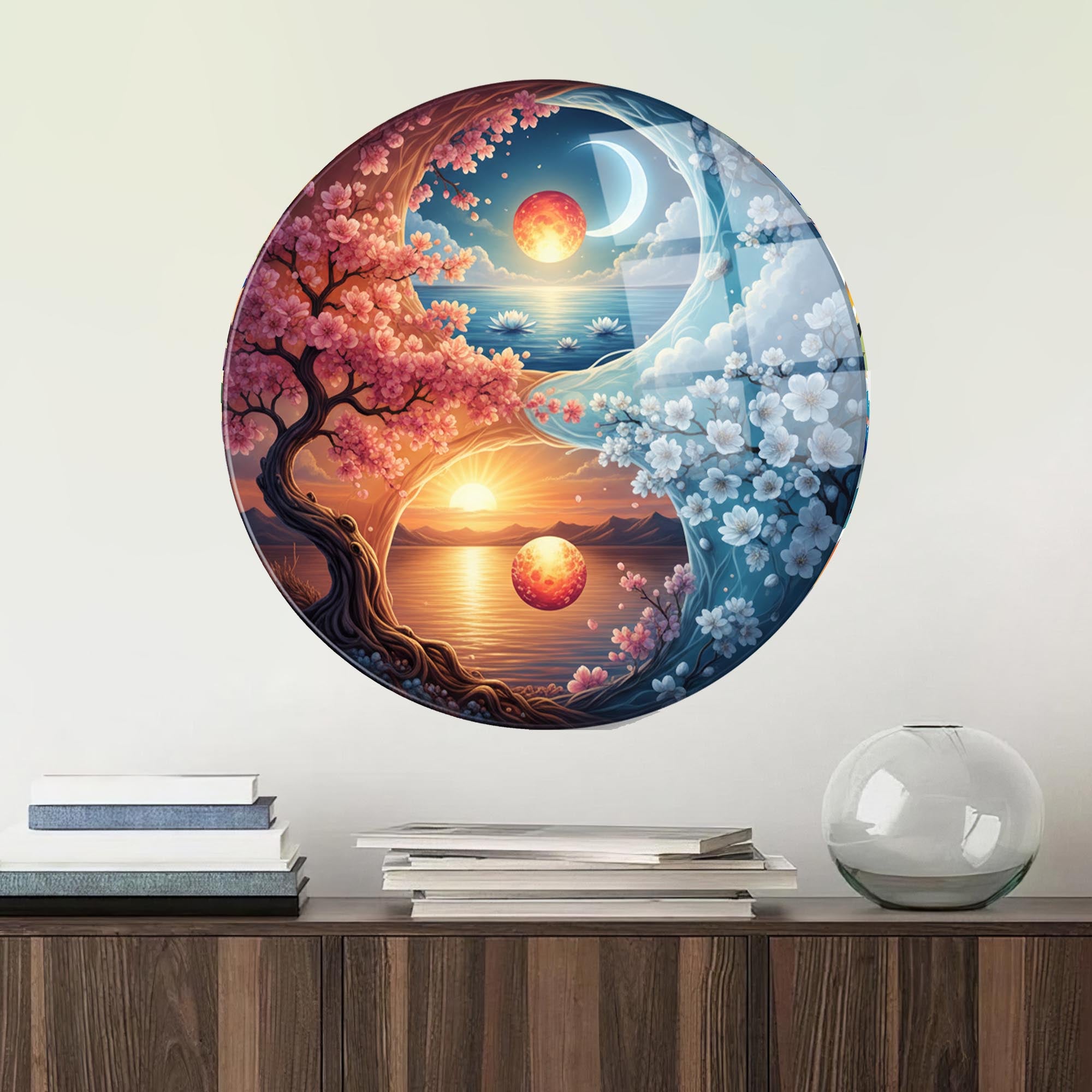 Tree Of Life Glass Wall Art