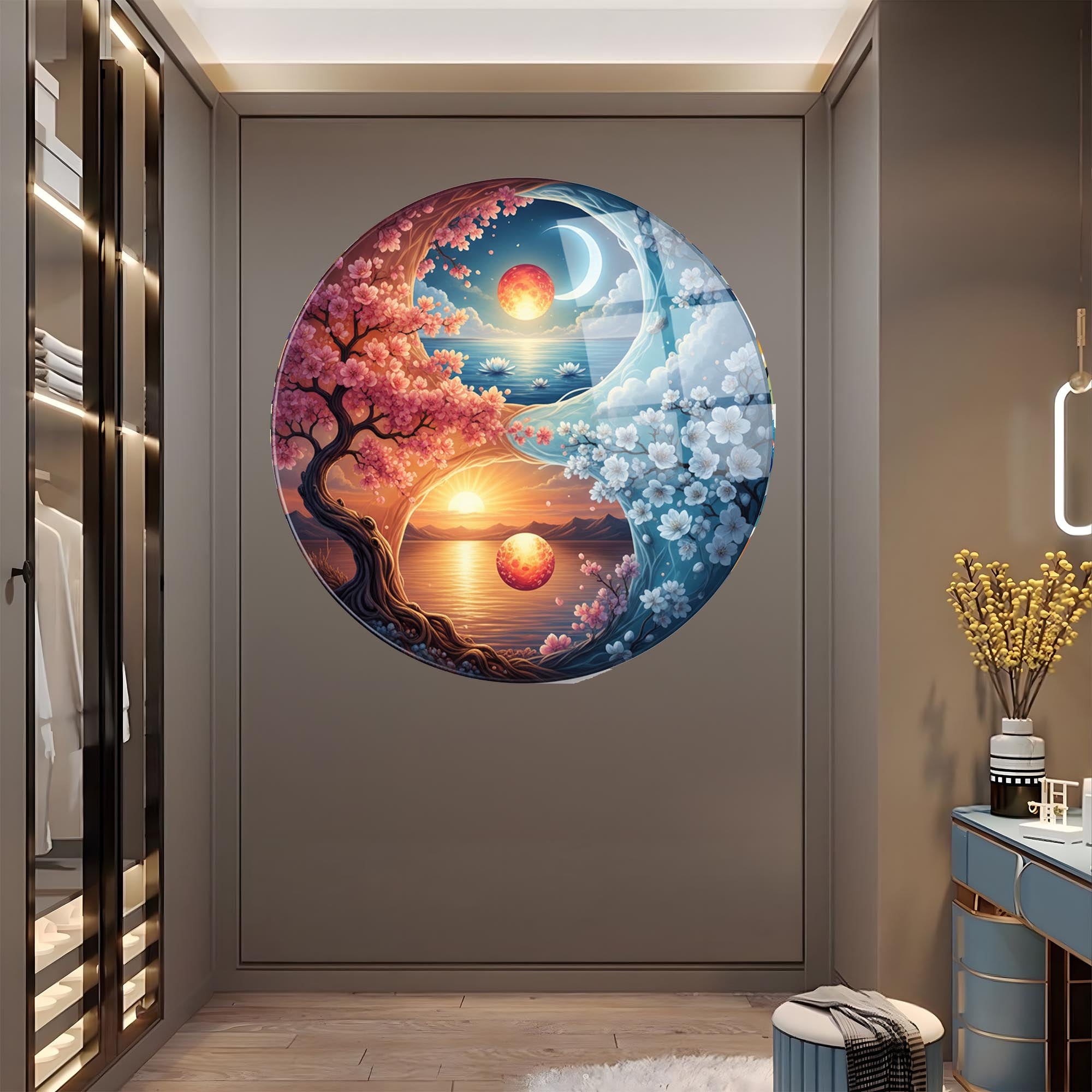 Tree Of Life Glass Wall Art