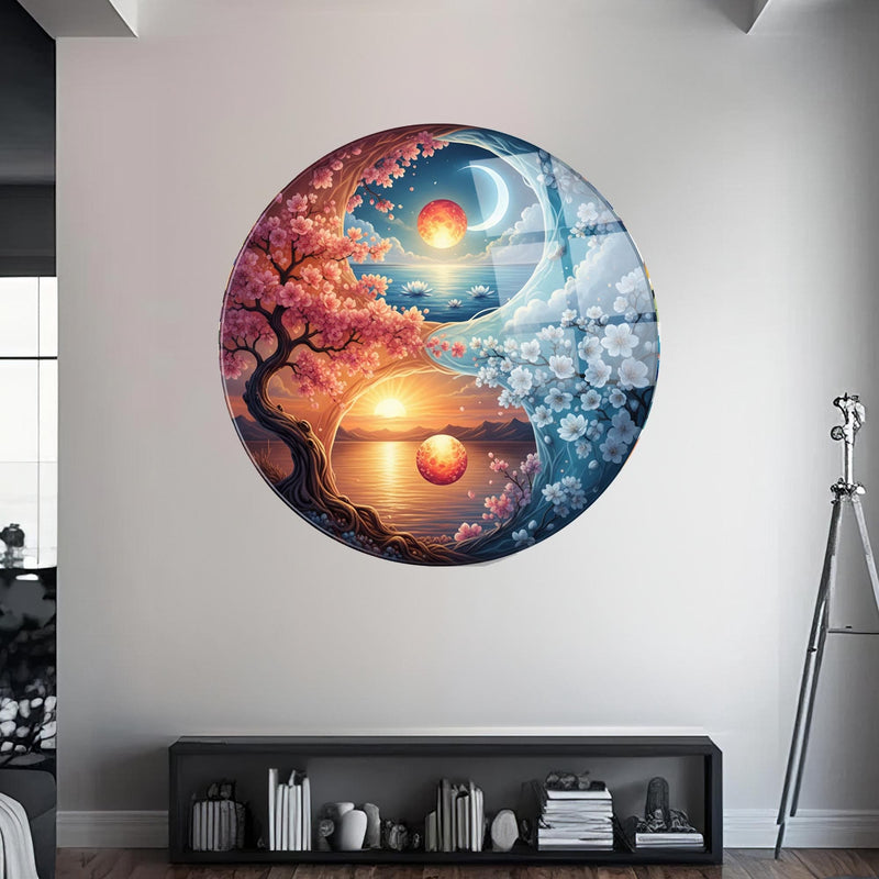 Artronauts Glass Print Tree Of Life Glass Wall Art