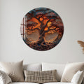 Artronauts Glass Print Twilight Ancient Tree - Tempered Glass Wall Art
