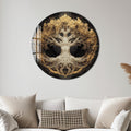 Artronauts Glass Print Celestial White Tree - Tempered Glass Wall Art