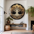 Artronauts Glass Print Celestial White Tree - Tempered Glass Wall Art