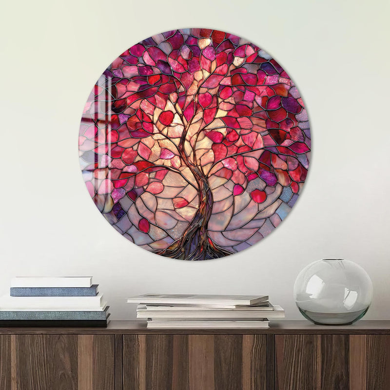 Artronauts Glass Print Rose Blossom Tree - Tempered Glass Wall Art