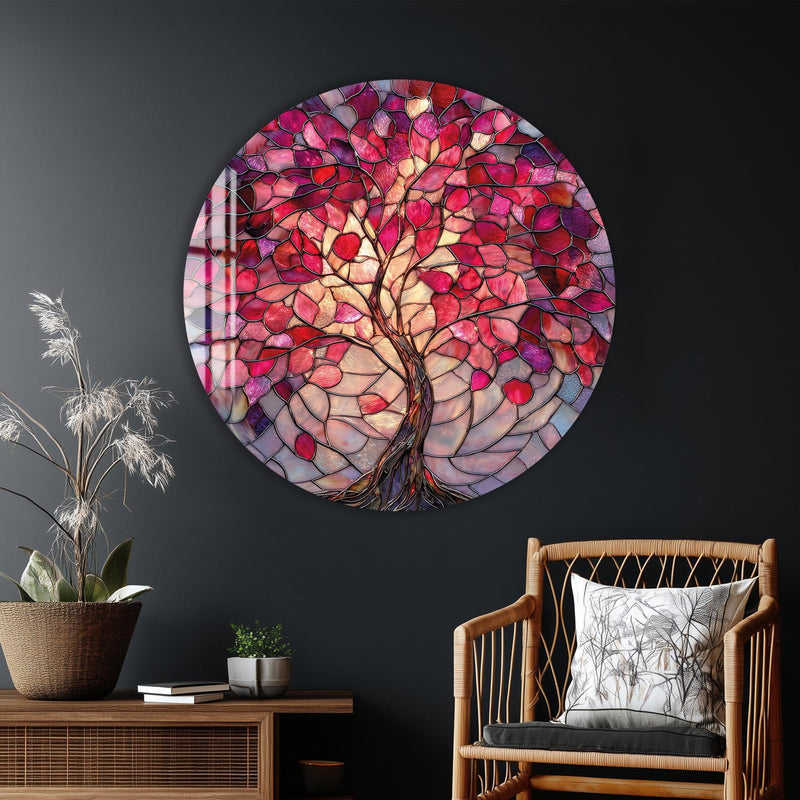 Artronauts Glass Print Rose Blossom Tree - Tempered Glass Wall Art