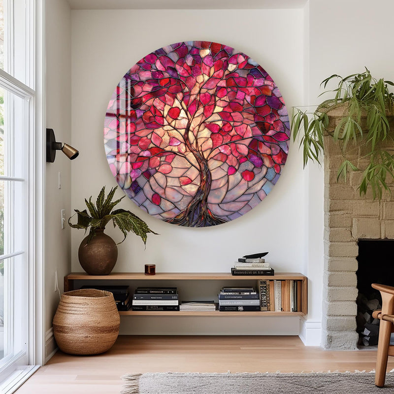 Artronauts Glass Print Rose Blossom Tree - Tempered Glass Wall Art