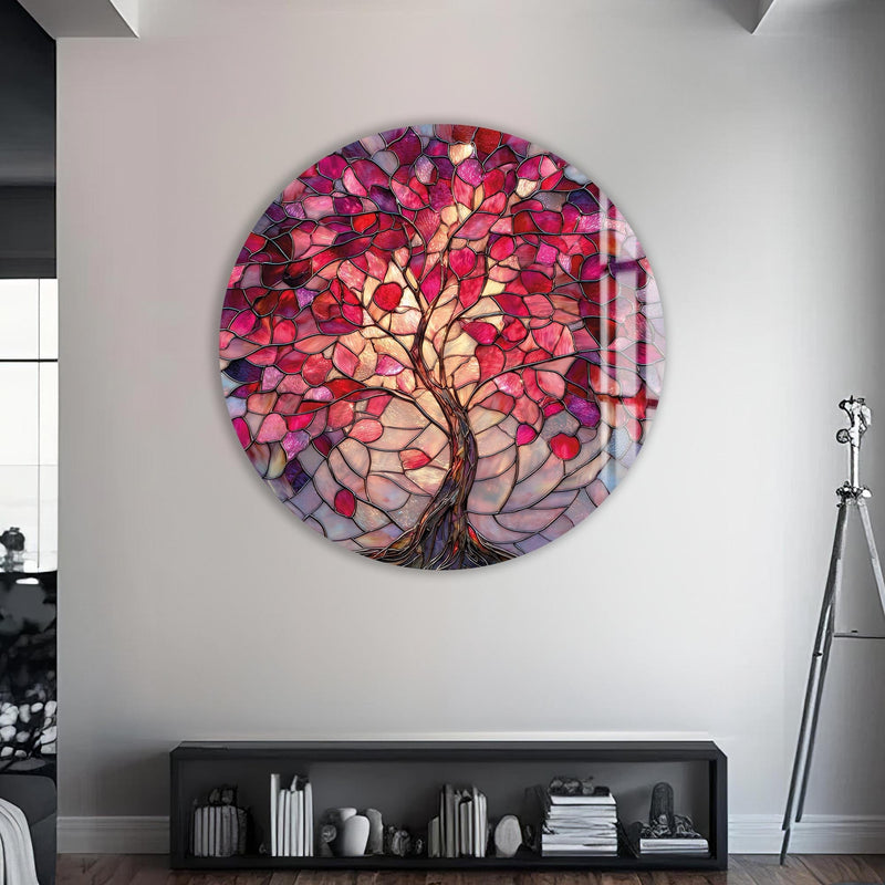 Artronauts Glass Print Rose Blossom Tree - Tempered Glass Wall Art