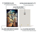 Artronauts Glass Print Aurora Vitae-Tree Of Life Tempered Glass Wall Art